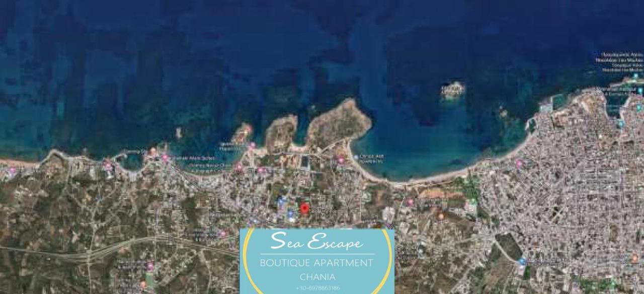 New Sea Escape Boutique Apt-Agii Aposto Li Beach Chania  Zewnętrze zdjęcie